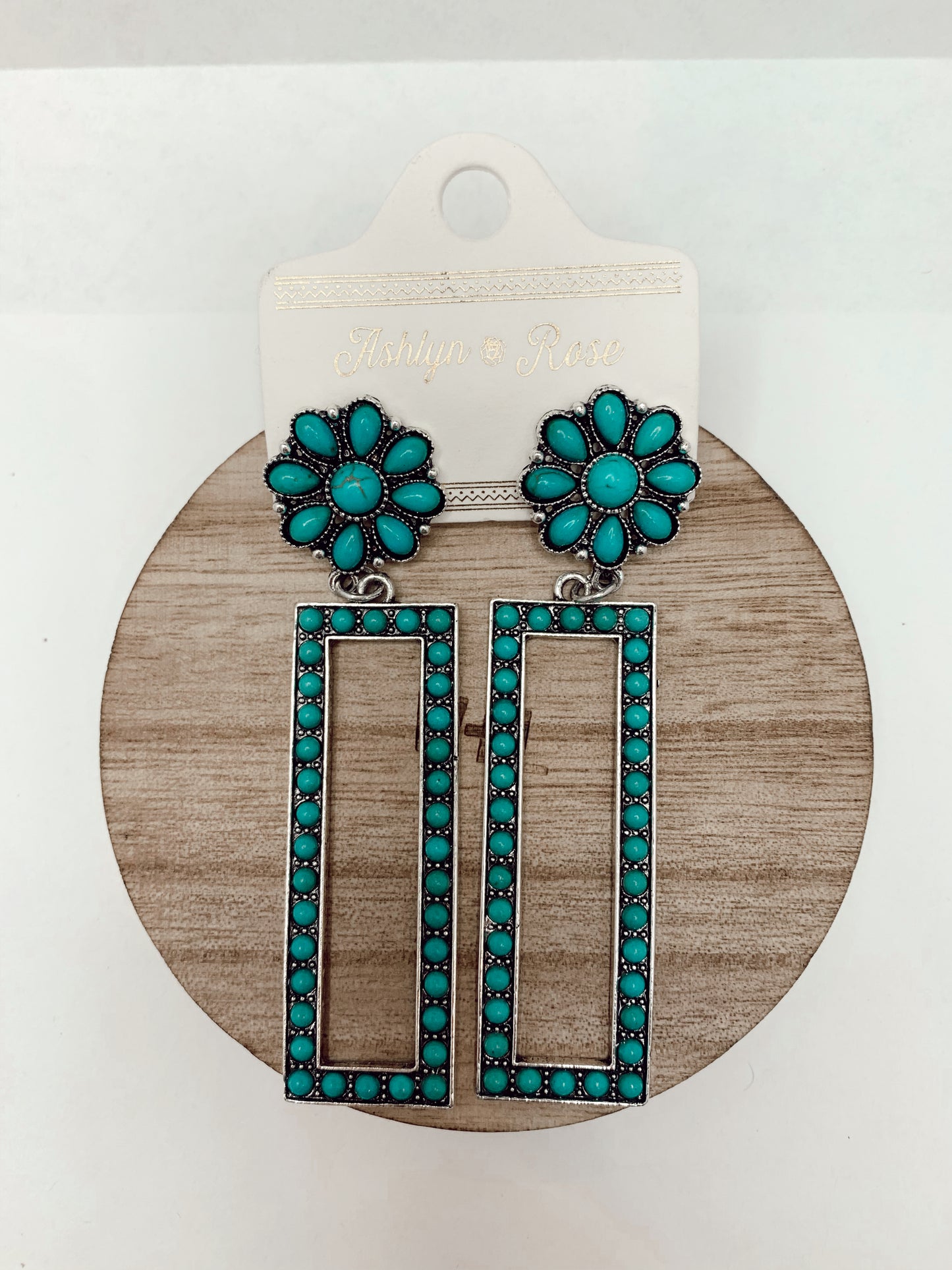 LIVIN' THE DREAM TURQUOISE EARRINGS