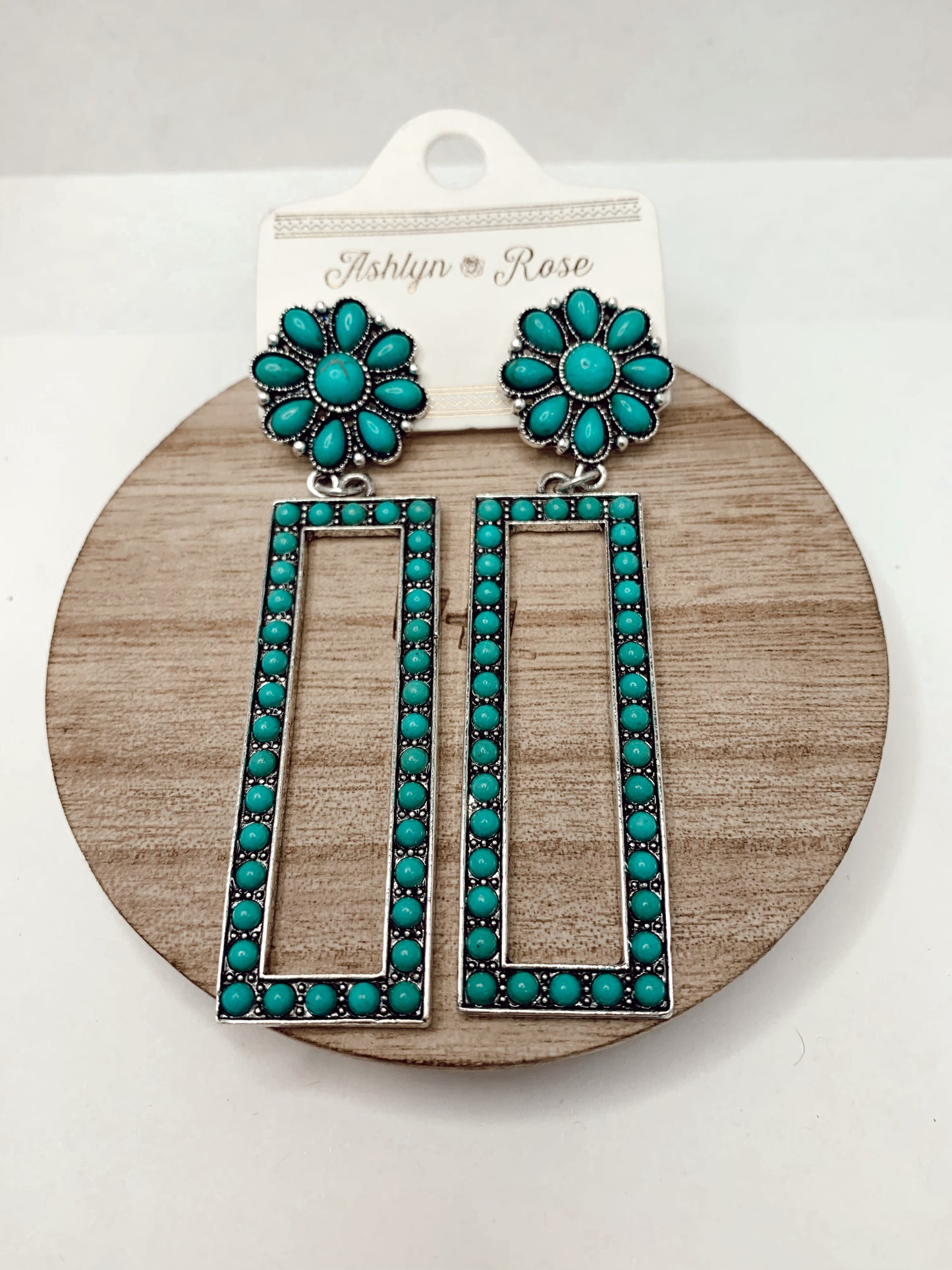 LIVIN' THE DREAM TURQUOISE EARRINGS